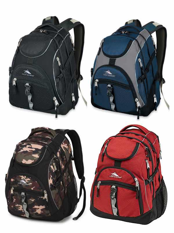 high sierra backpack trolley