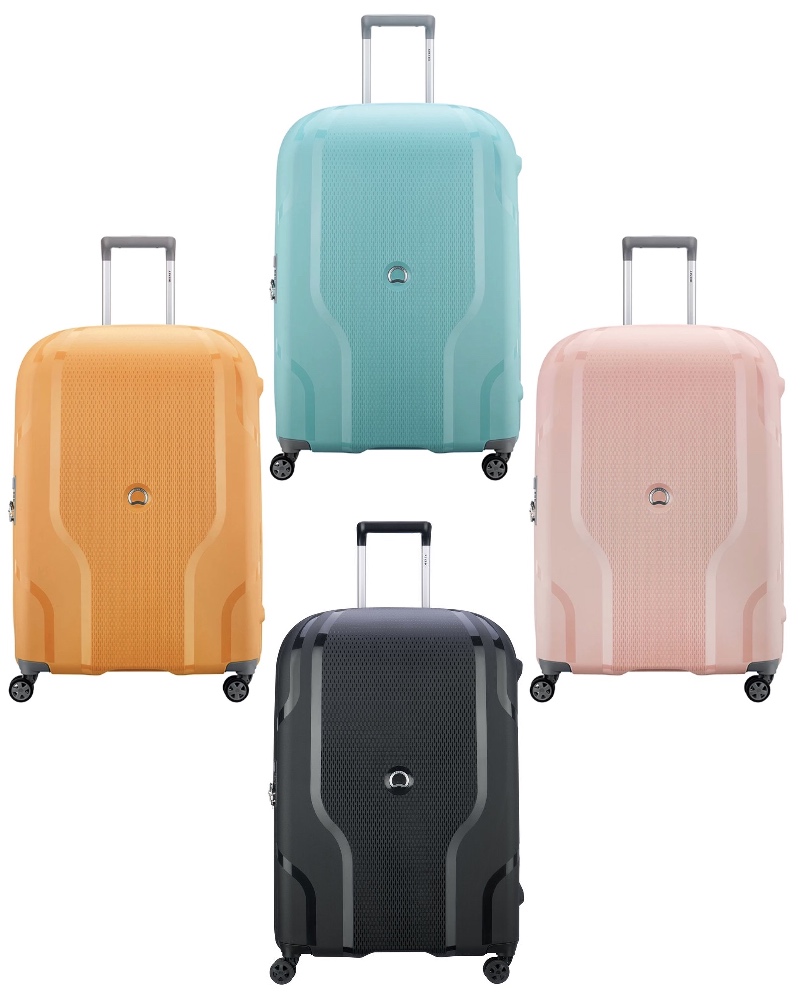 delsey orange luggage