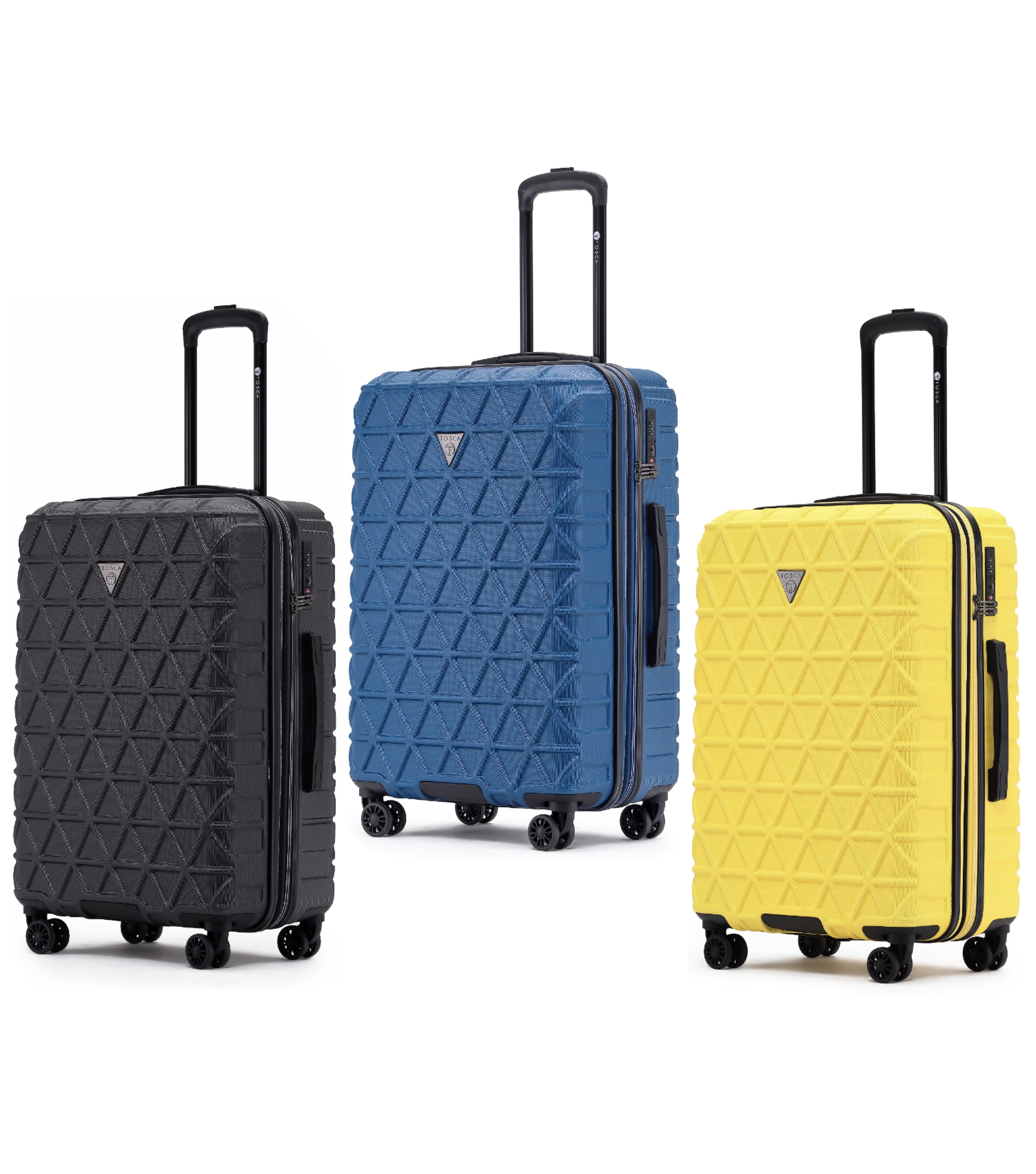 medium size hard case suitcase