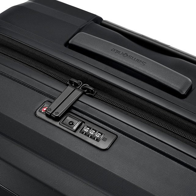 Samsonite OctoLite Neo TSA lock and zip pulls