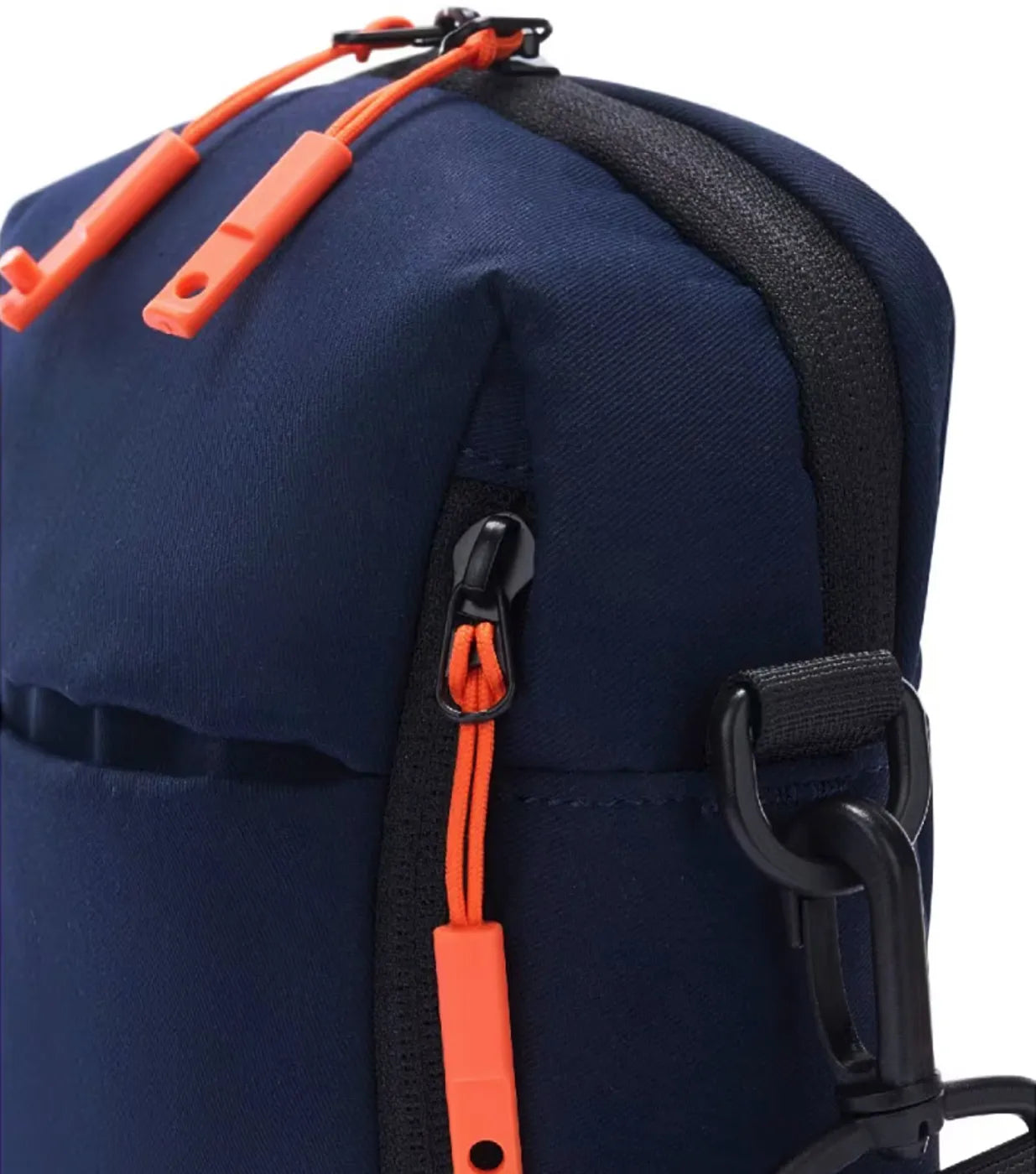 Hidden zipped side pocket