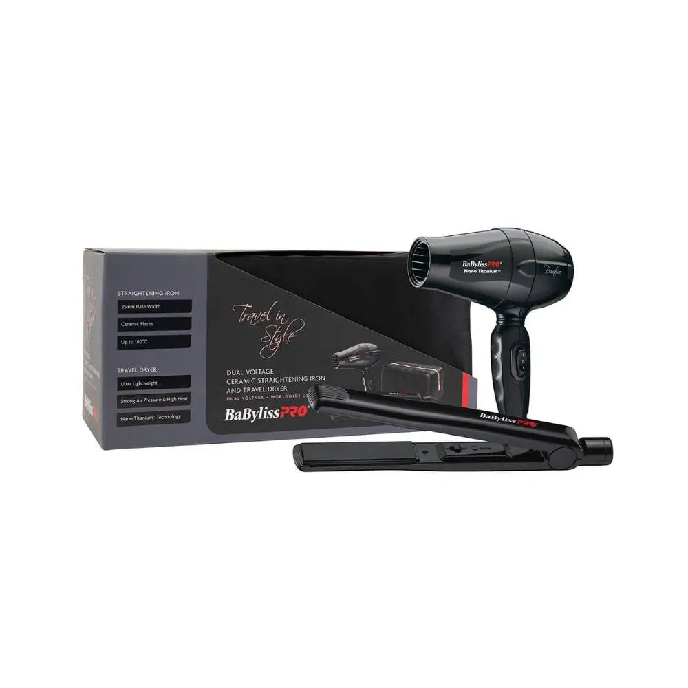 BaByliss PRO Bambino Dryer and Mini Travel Set