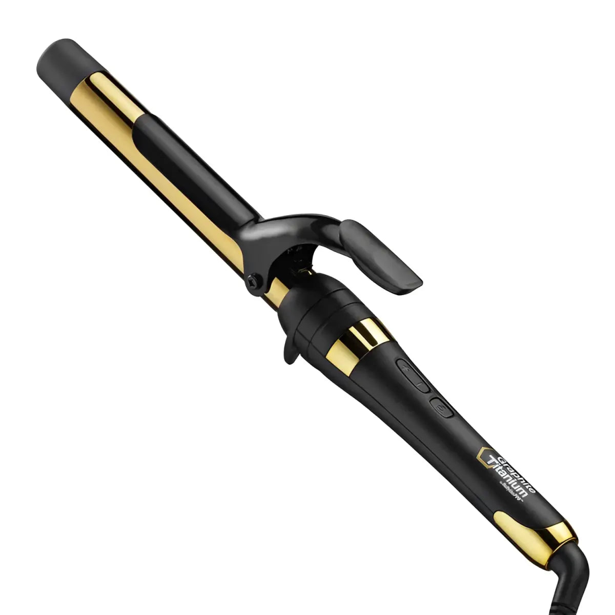 BaBylissPRO Graphite Titanium Ionic Curling Iron 25mm - Dual Voltage