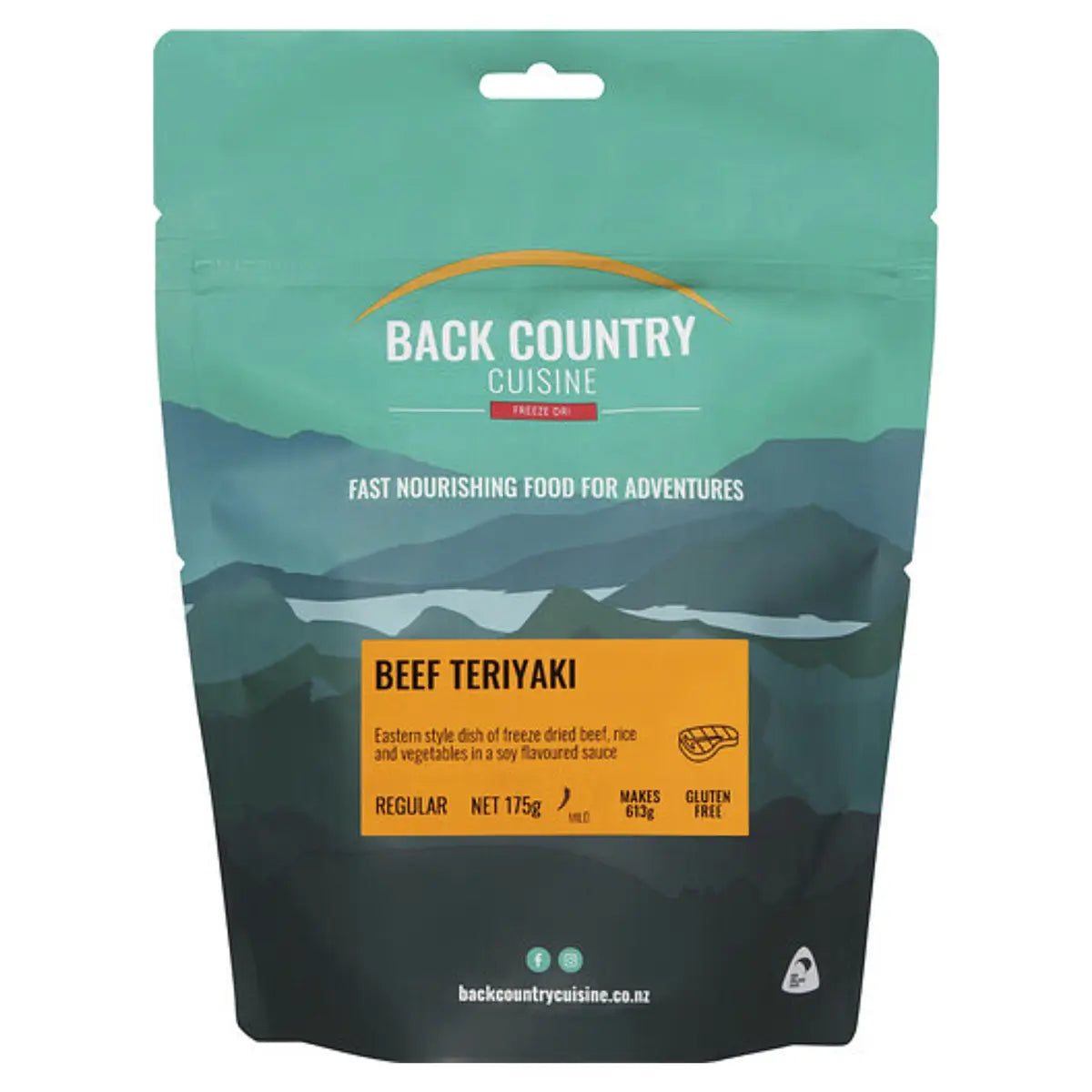 Back Country Cuisine : Beef Teriyaki - Regular Serve