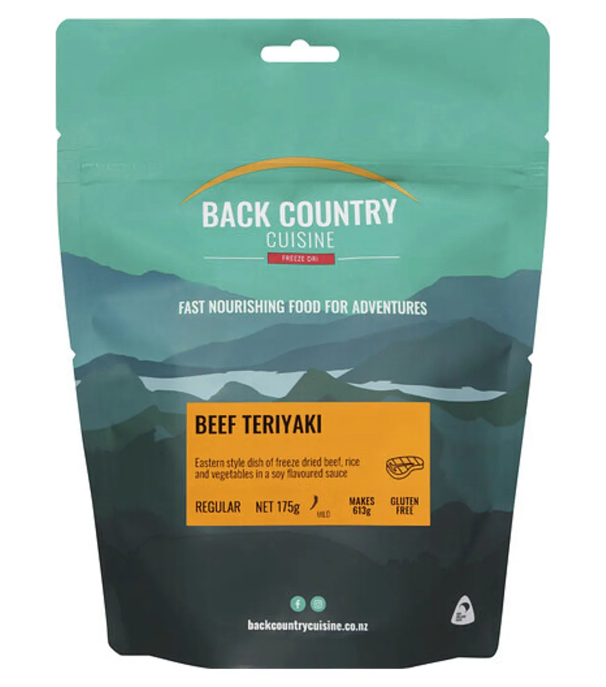 Back Country Cuisine : Beef Teriyaki - Regular Serve