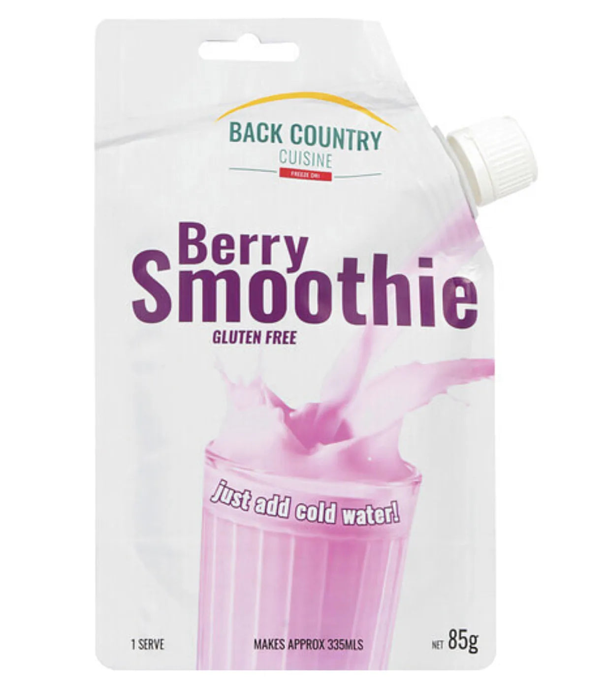 Back Country Cuisine : Berry Smoothie - Single Serve (Gluten Free)