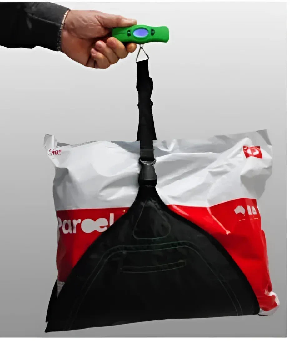 Maximum 100lbs or 44kgs (measures in 100g increments)