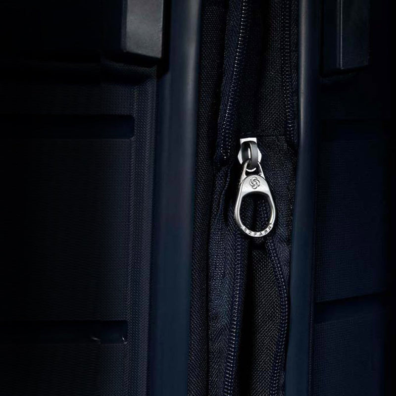 Samsonite Oc2Lite expander zip opened for extra packing space