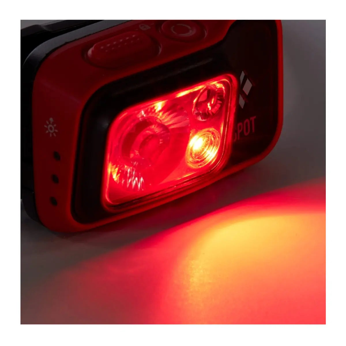 Red light night-vision itself has strobe and dimming modes