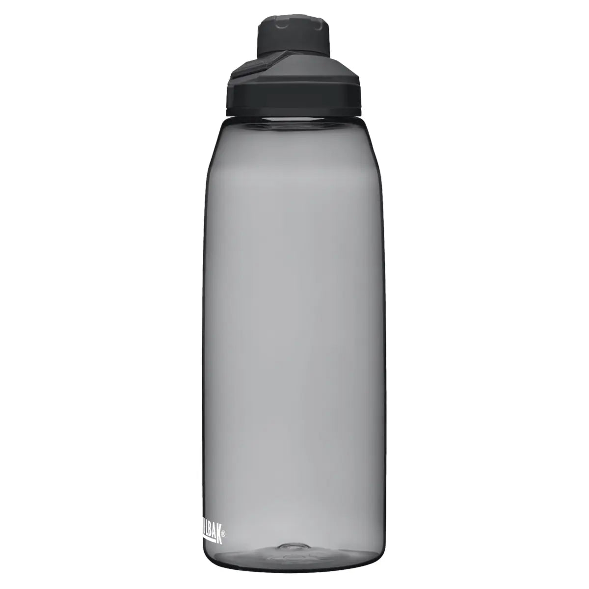 Magnetic cap stows out of the way when drinking