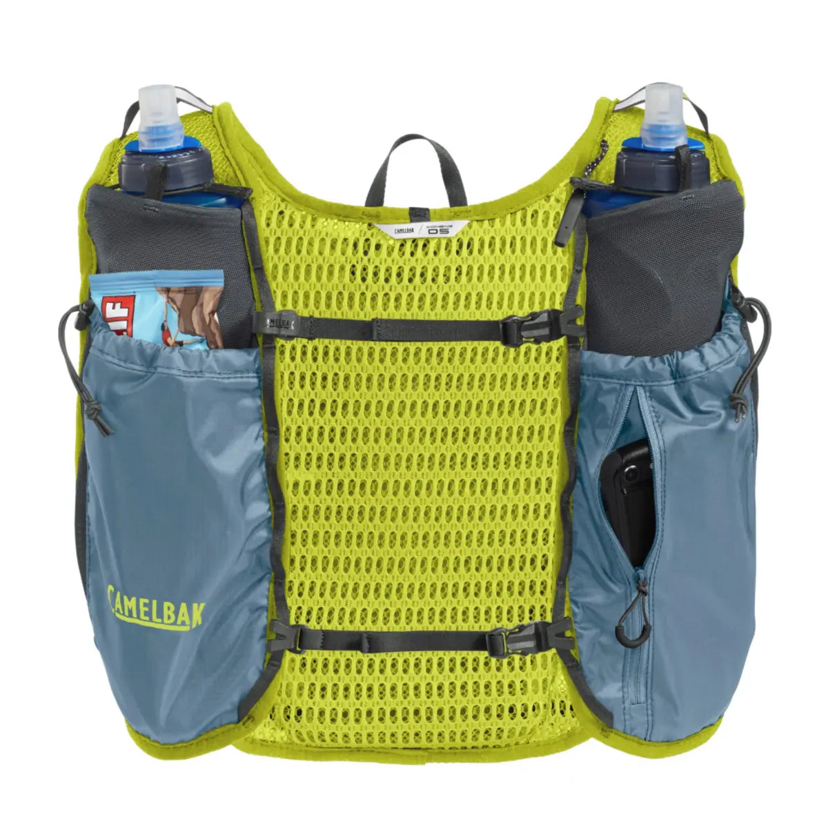 Secure phone pocket: Keep your phone close to the vest and close to you with our easy-to-access phone pocket