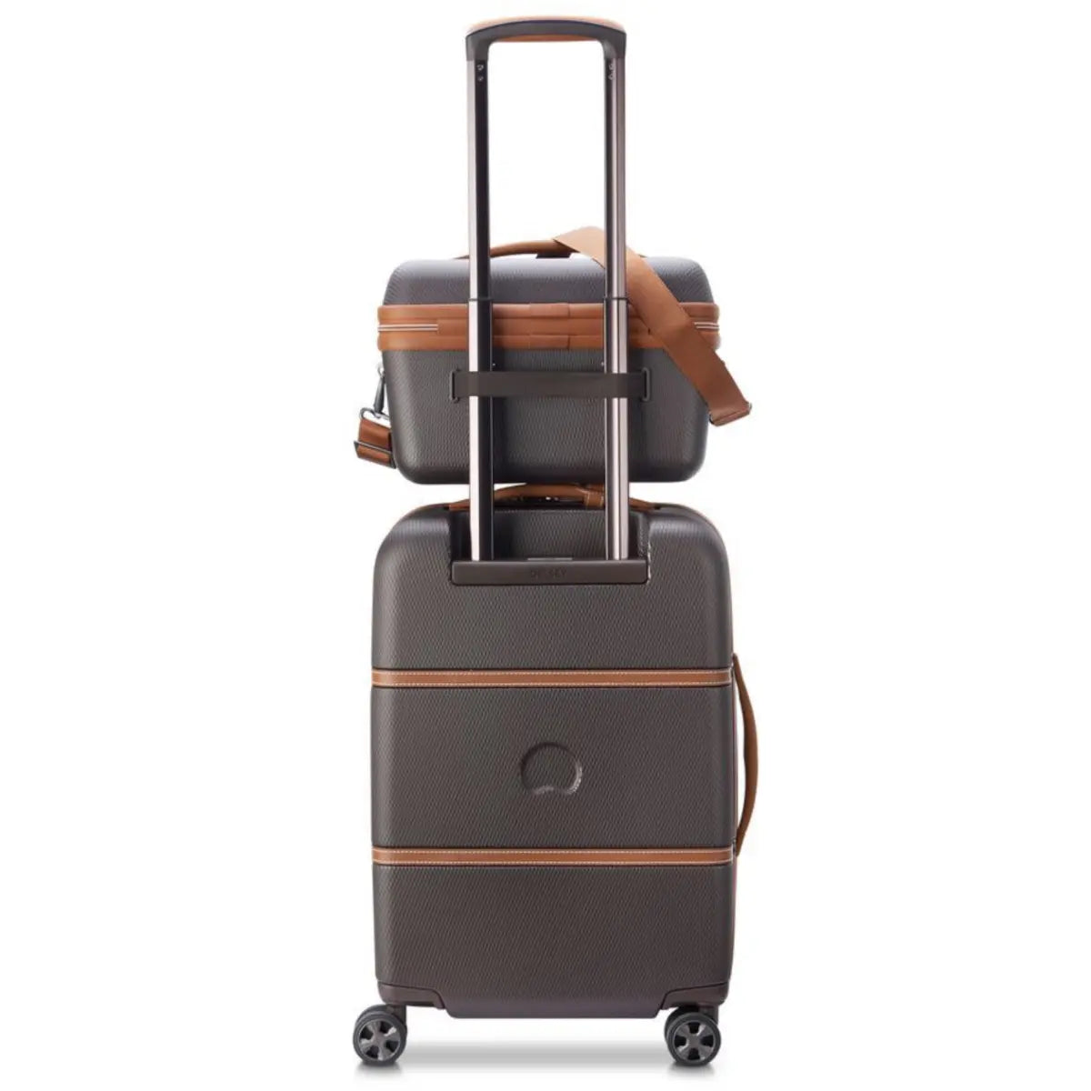 Luggage sleeve on rear (luggage sold separately)