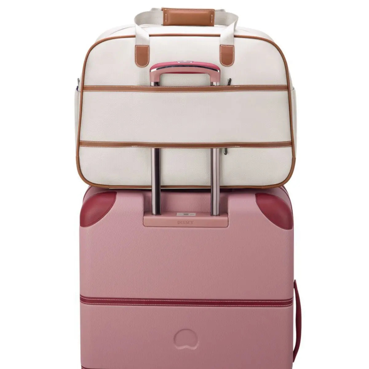 Luggage sleeve on rear (luggage sold separately)