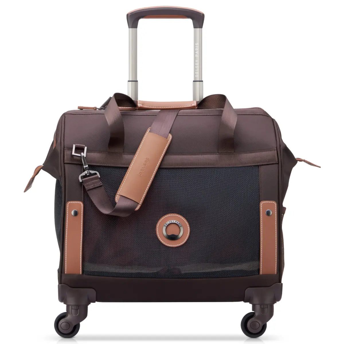 This pet carrier makes traveling with your furry friend easy and comfortable