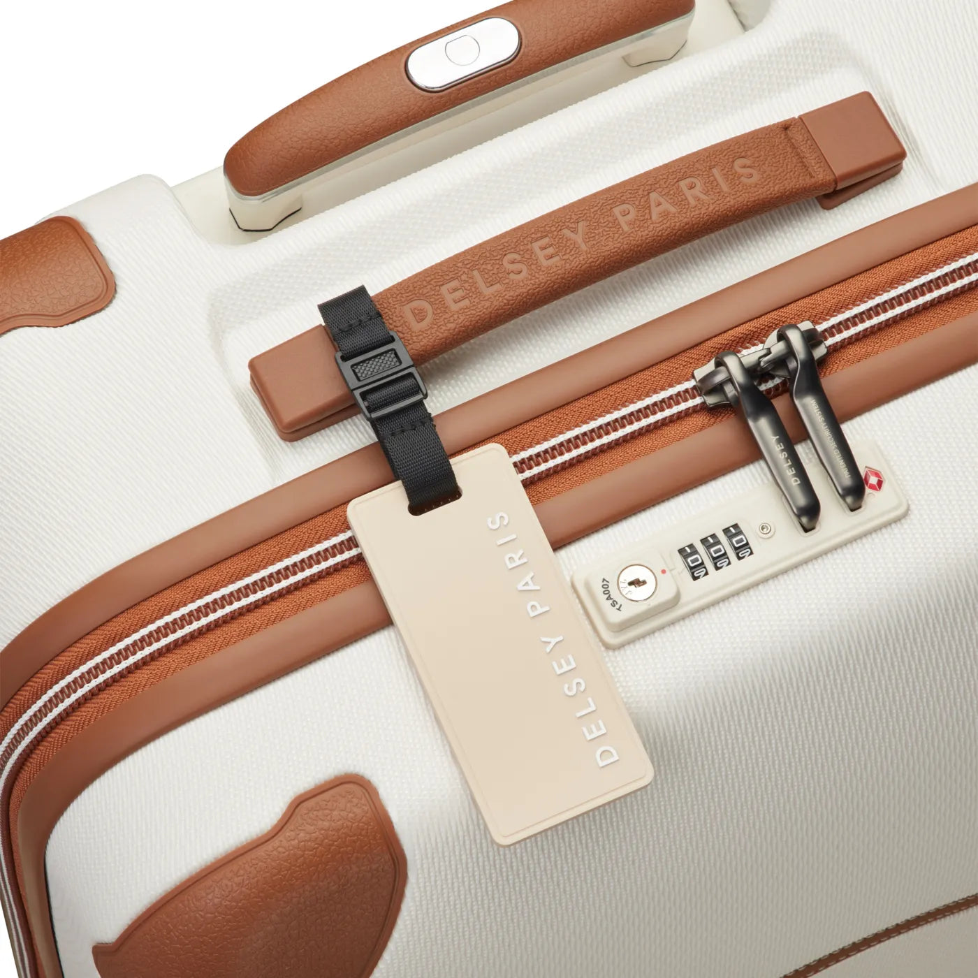 Delsey Luggage Tag - Beige
