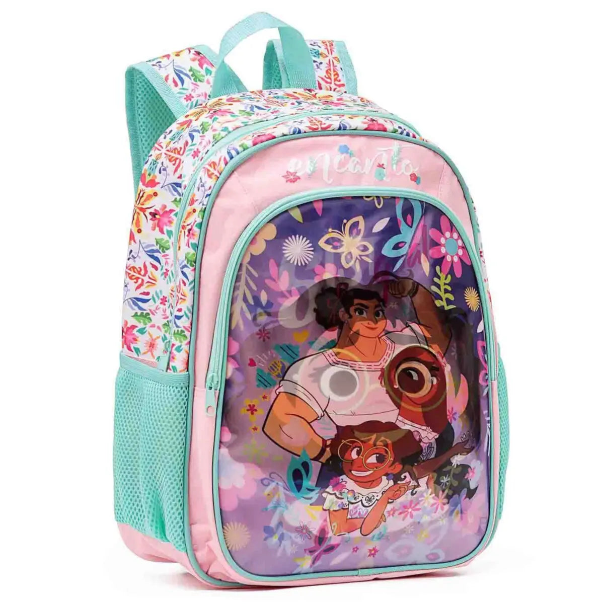 Disney Encanto Hologram Backpack - Pink / Aqua