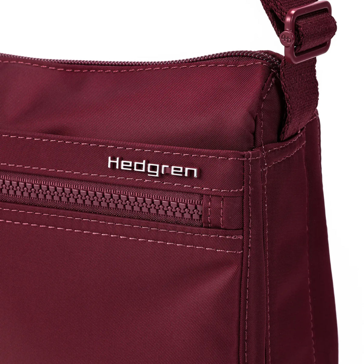 Hedgren EYE NEO Crossbody Bag with RFID Pocket - Maroon Banner