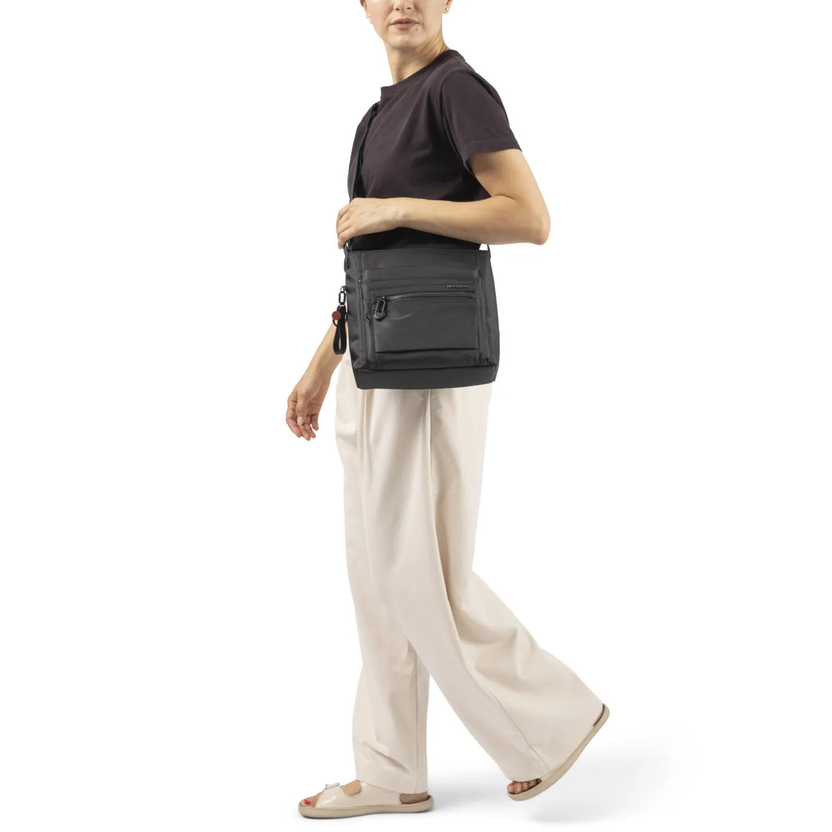 Hedgren ORVA NEO Crossbody Bag with RFID Pocket - Black
