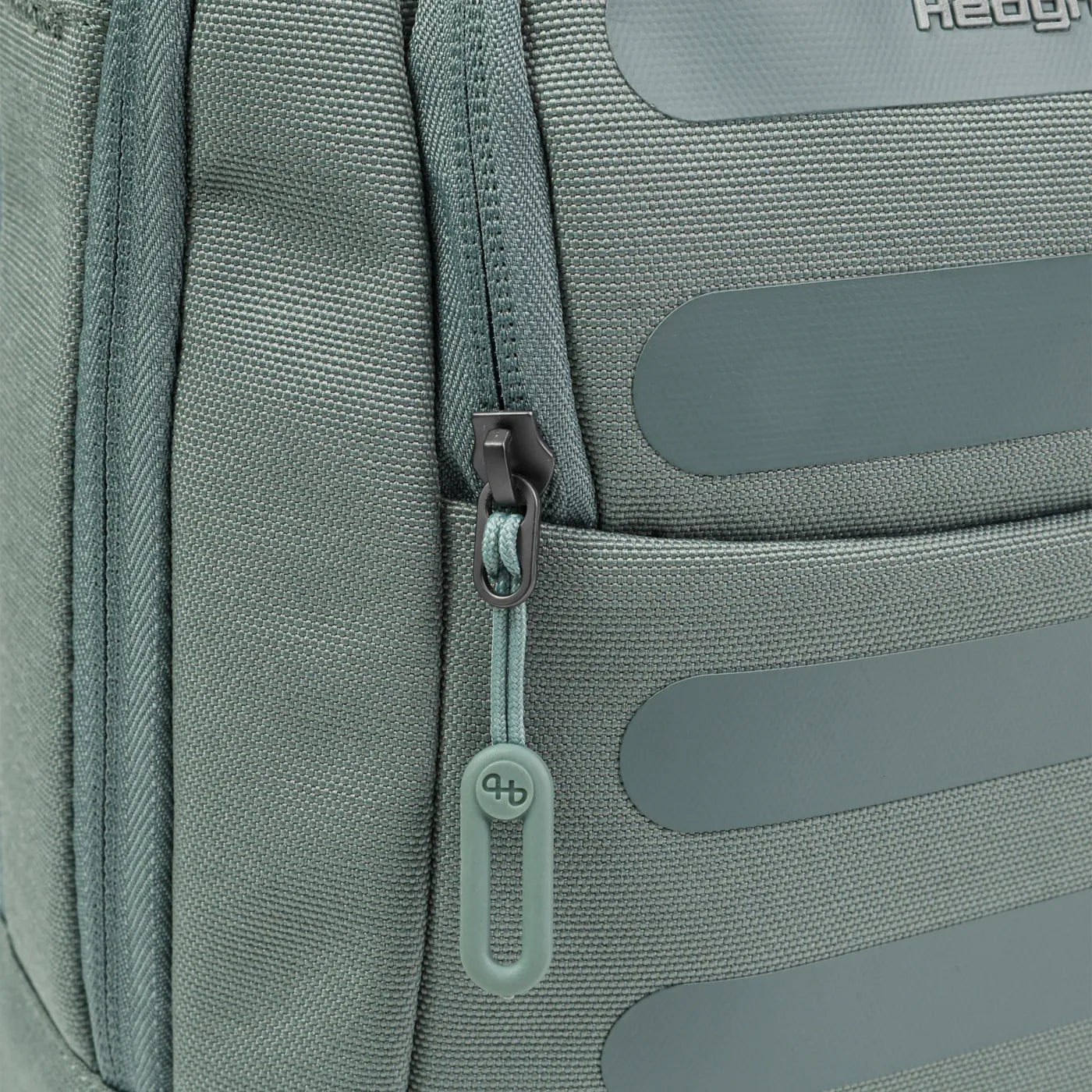 Hedgren RELAX Medium Vertical Crossbody Bag with RFID Pocket - Grey Green
