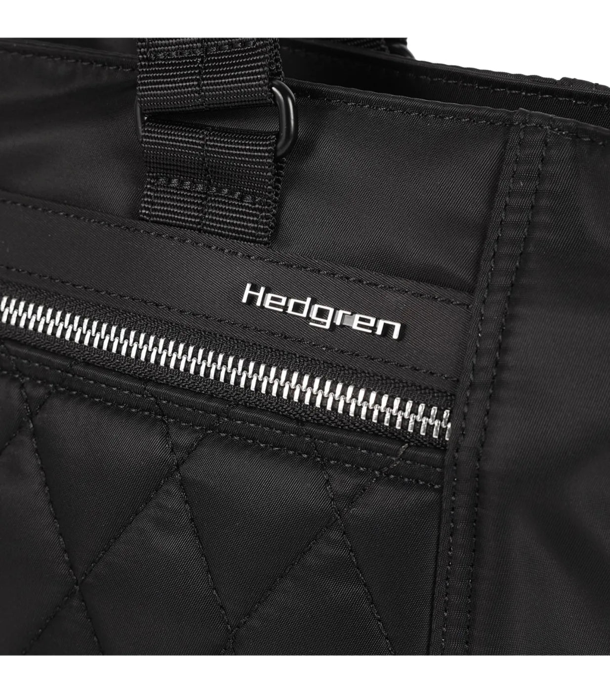 Hedgren STELLA 13" Laptop Tote - Quilted Black