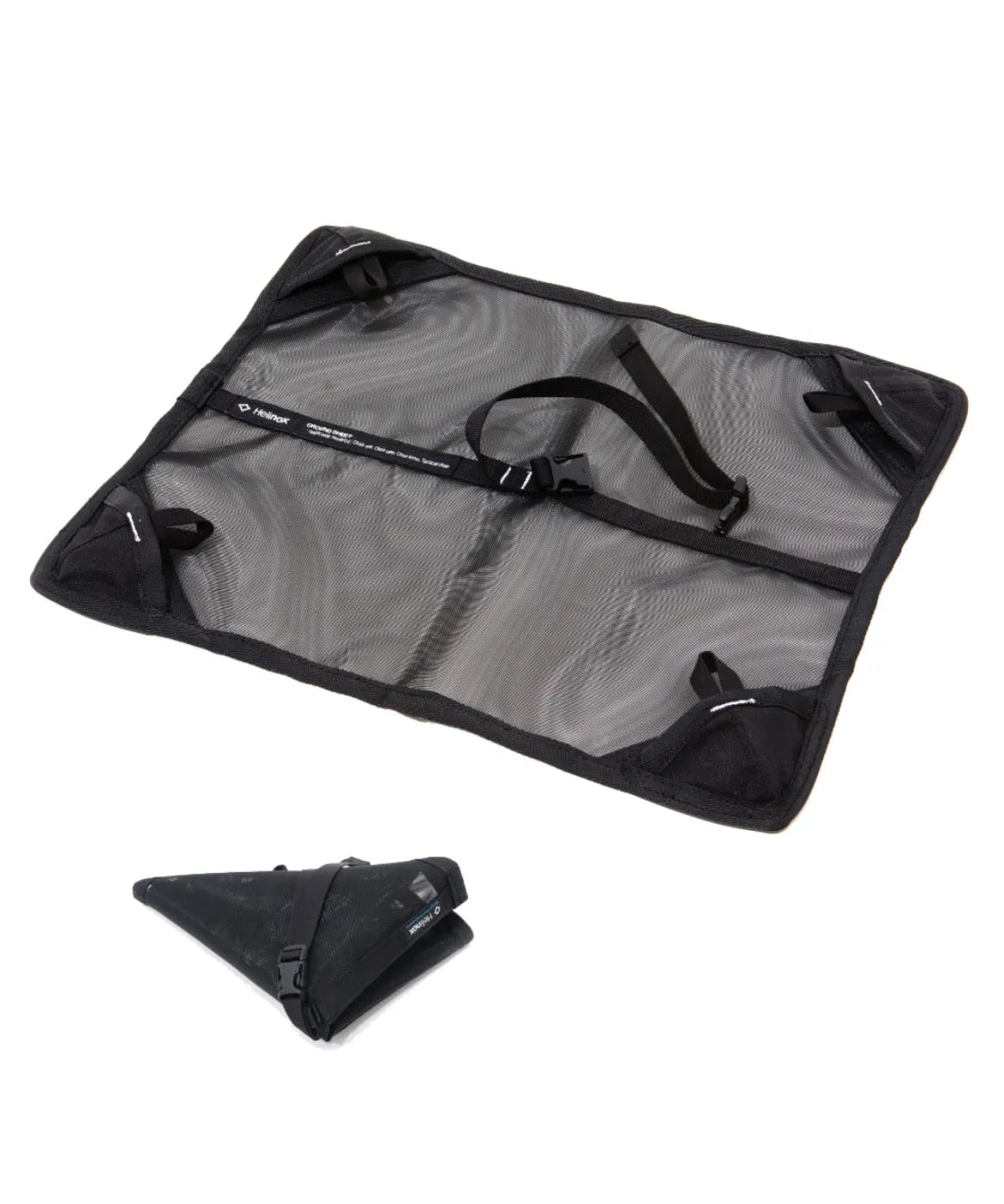 Folds neatly to compact size for easy storage and carrying