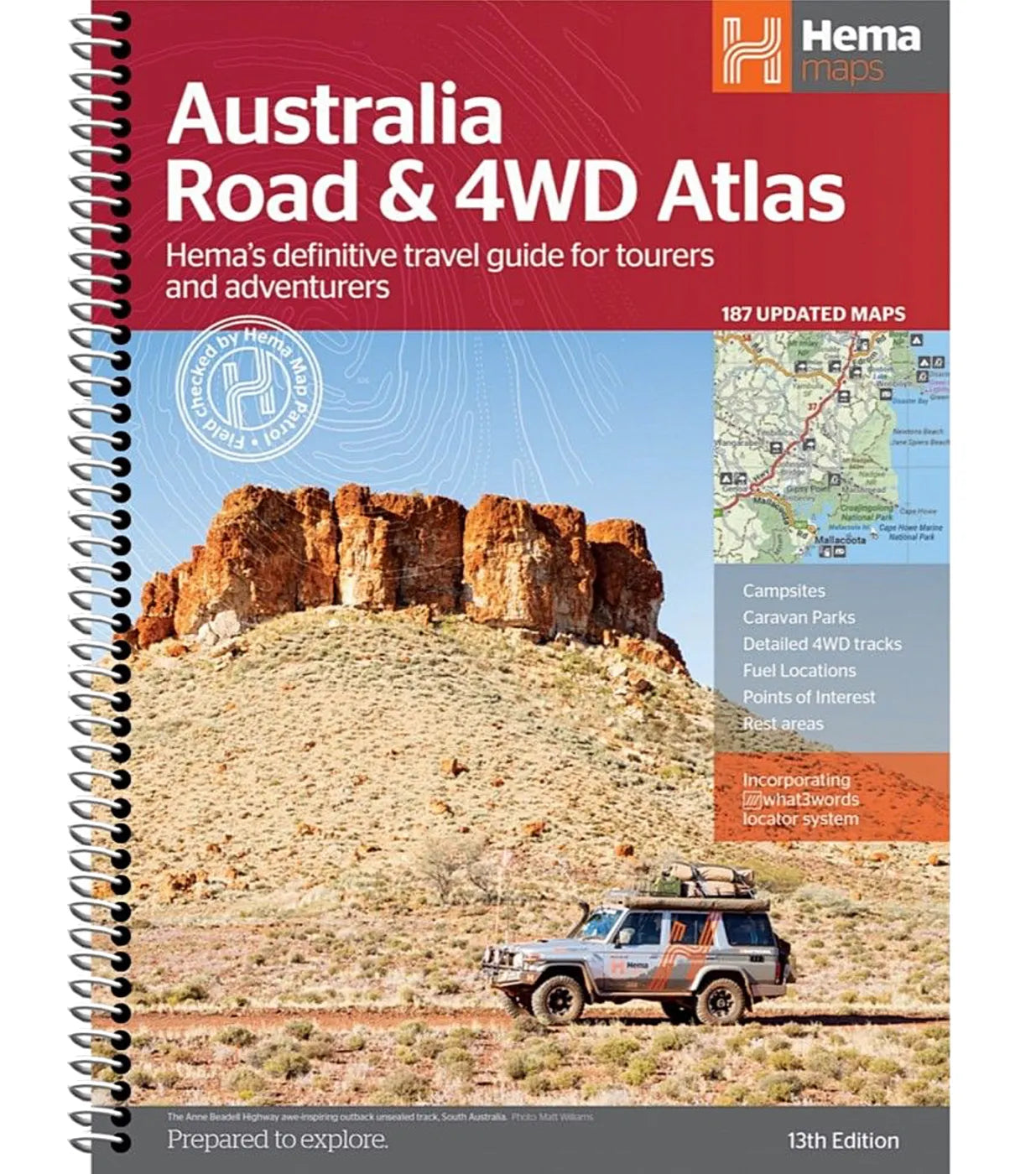 Hema Australia Road and 4WD Atlas - Edition 13