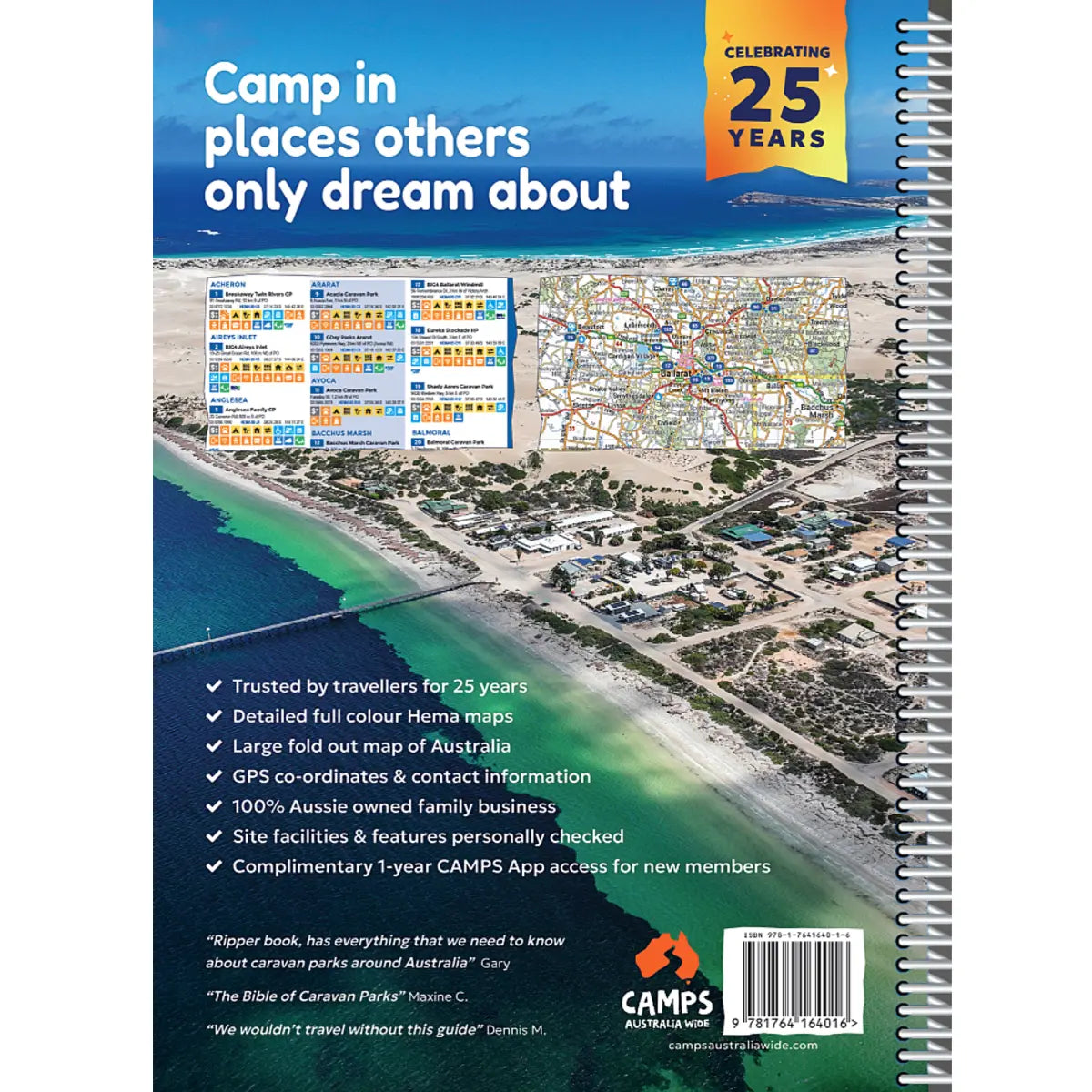 Hema Caravan Parks 2026 Spiral Bound - 7th Edition