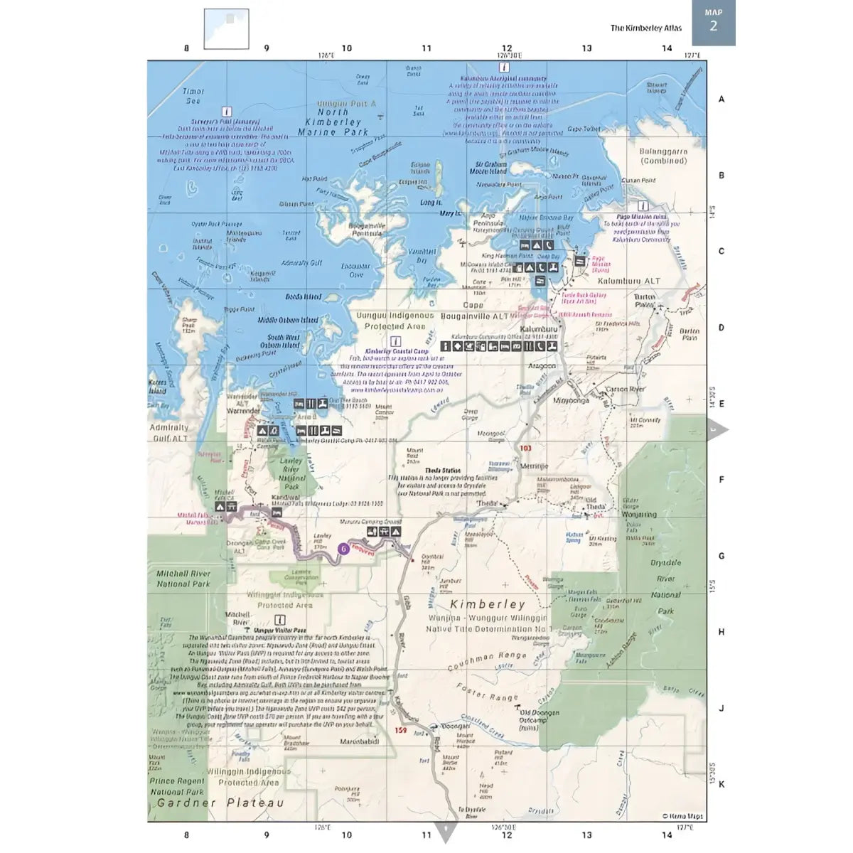 Hema Kimberley Atlas and Guide - 6th Edition