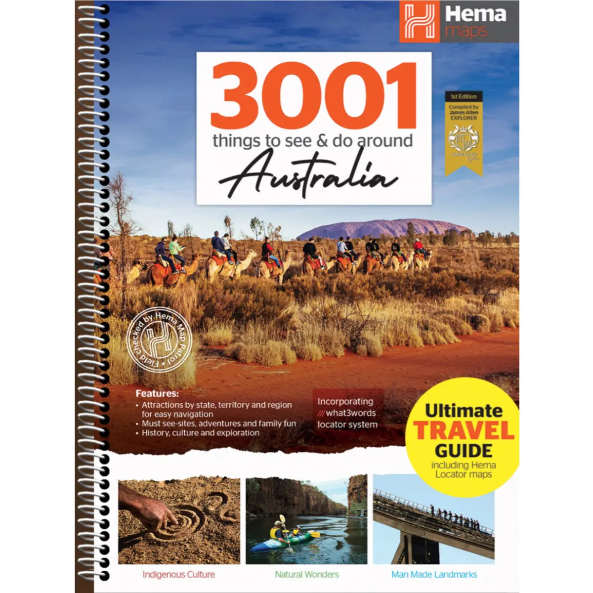 Hema Maps 3001 things to see & do around Australia