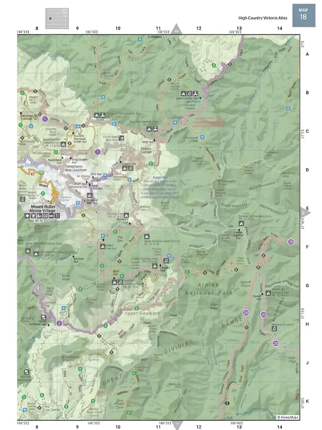 Hema The High Country Victoria Atlas and Guide - 3rd Edition