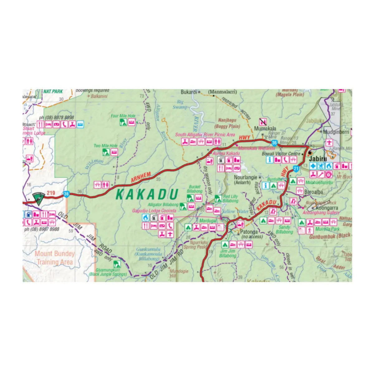 Campsites & rest areas