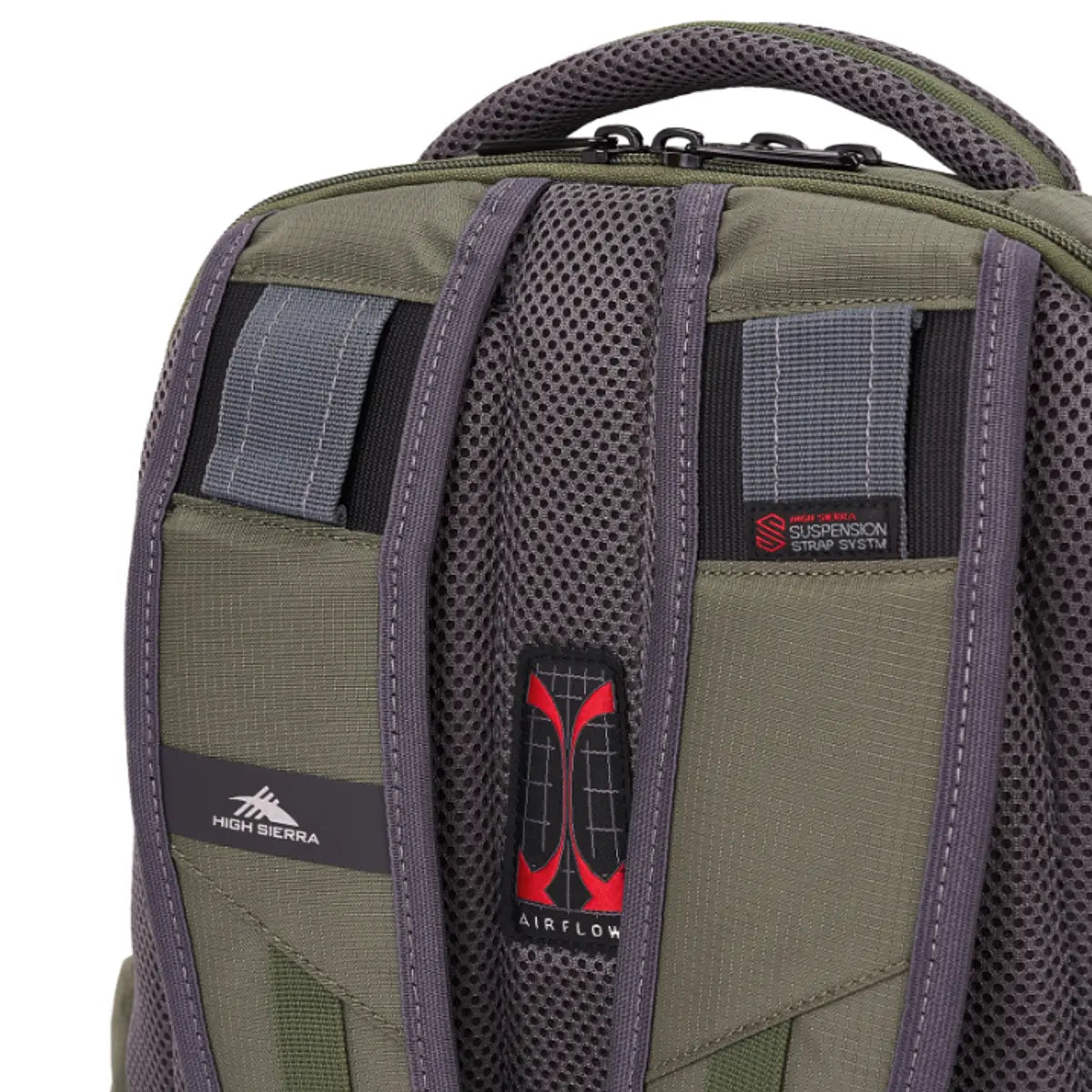 High Sierra Access 4 17’’ Laptop Backpack Khaki