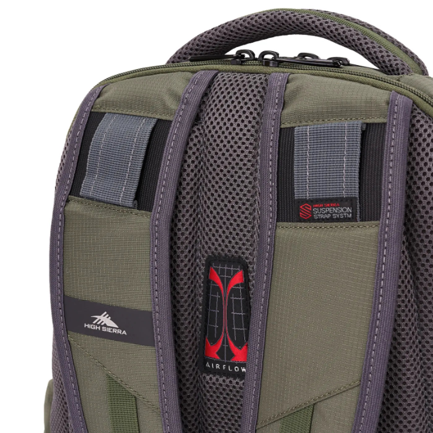 High Sierra Access 4 17’’ Laptop Backpack Khaki