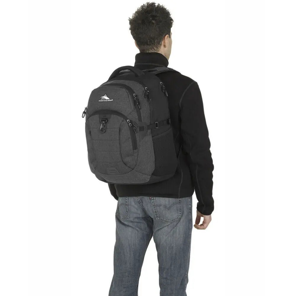 High Sierra Jarvis 15" Laptop Backpack - Black