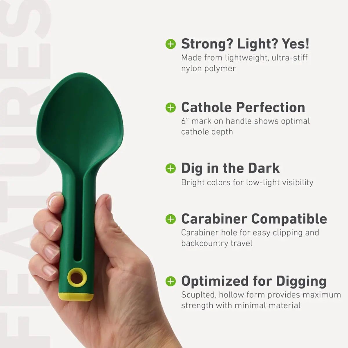 Humangear GoDigg Mini - Green/Yellow