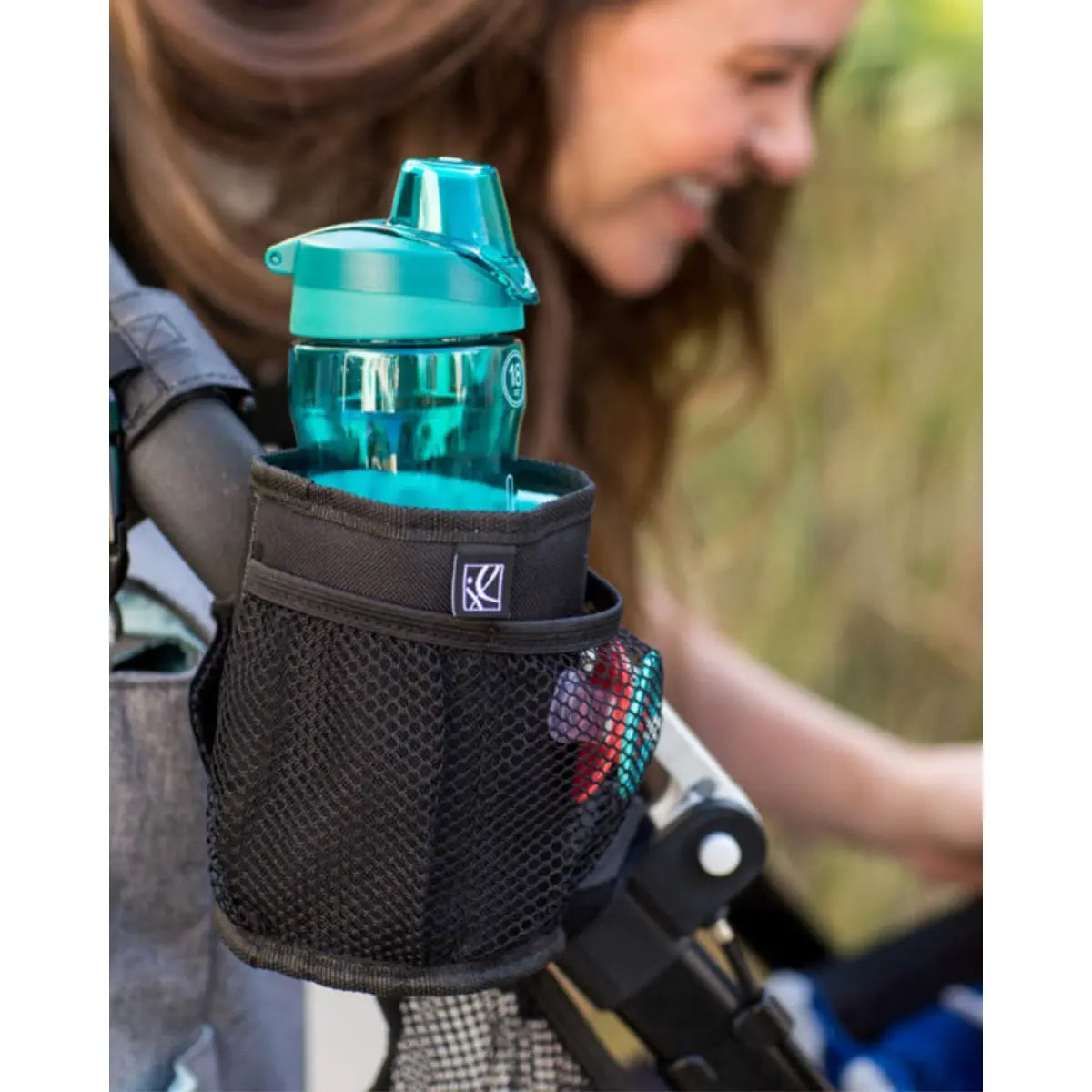 JL Childress Cup 'N Stuff Universal Stroller / Pram Cup or Bottle Holder - Black