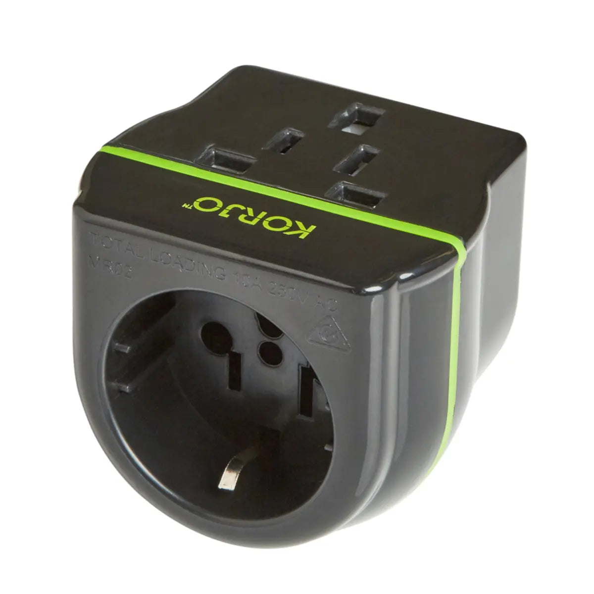 Korjo Electrical Adaptor Multi Reverse : Worldwide to AU