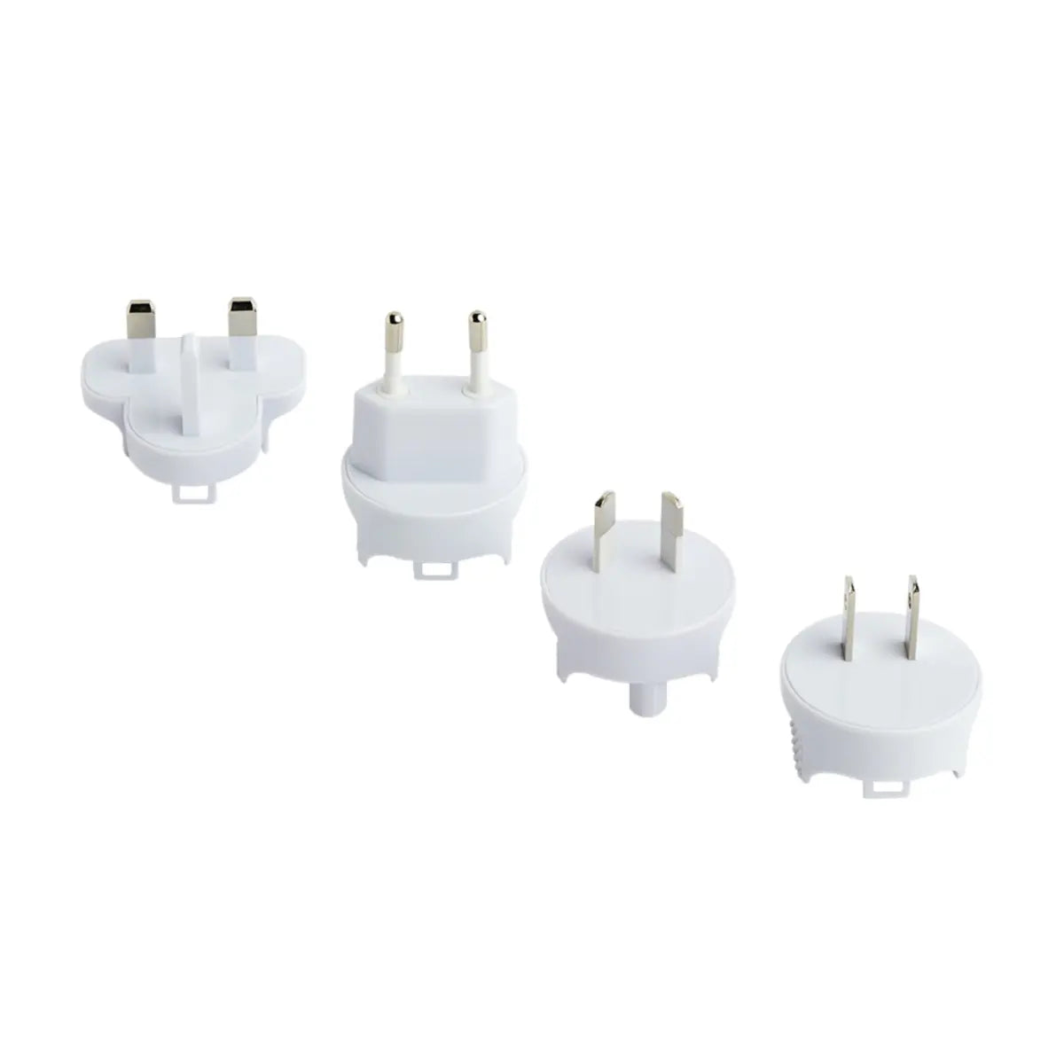 Korjo International USB Travel Adaptor : 4 USB Ports with Interchangeable Power Plugs