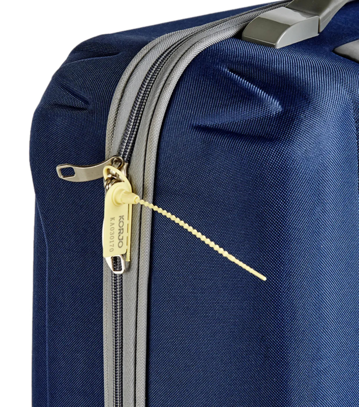 Simply seal each compartment (eg by tying the seal through 2 zipper eyes)