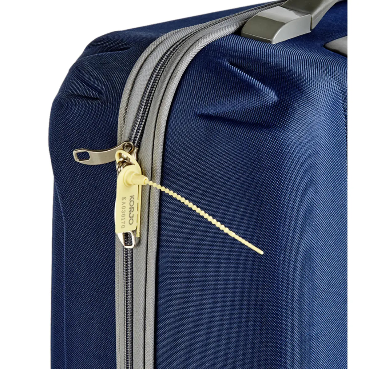 Simply seal each compartment (eg by tying the seal through 2 zipper eyes)