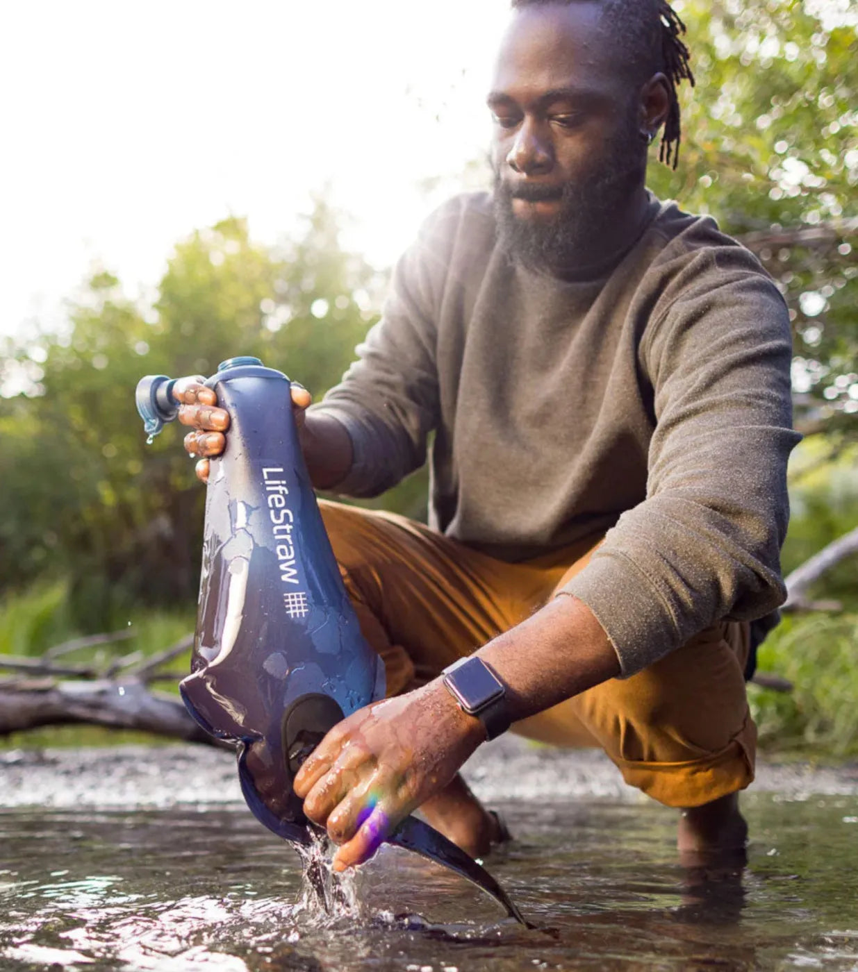 The re-engineered membrane and custom backwash accessory means better performance against sand and silt, maintaining great flow over the long haul