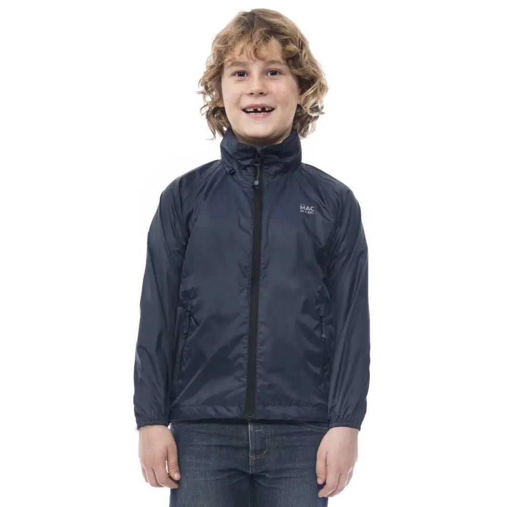 Kids Waterproof Packaway Jacket - 5-7yrs - Navy : Mac in a Sac 2