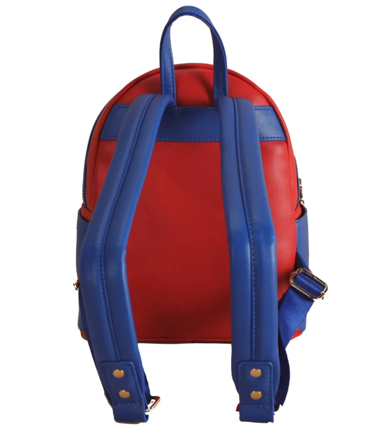 Marvel SpiderMan Deluxe Mini Backpack - Red / Blue