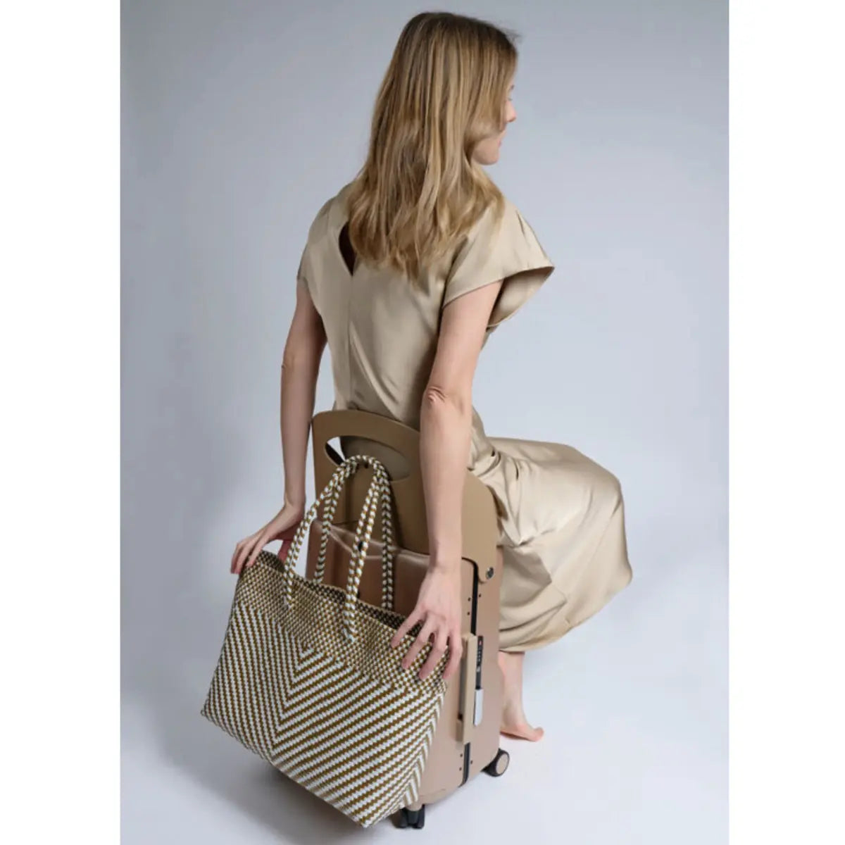 Bag hook on seat back