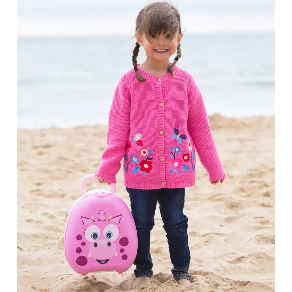 My Carry Potty Portable Travel Potty - Pink Dragon