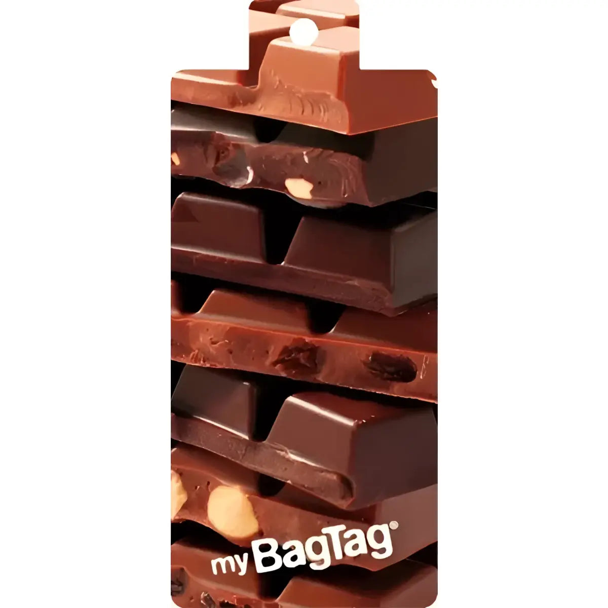 Luggage Tags : Chocolate : MyBagTag: Twin Pack