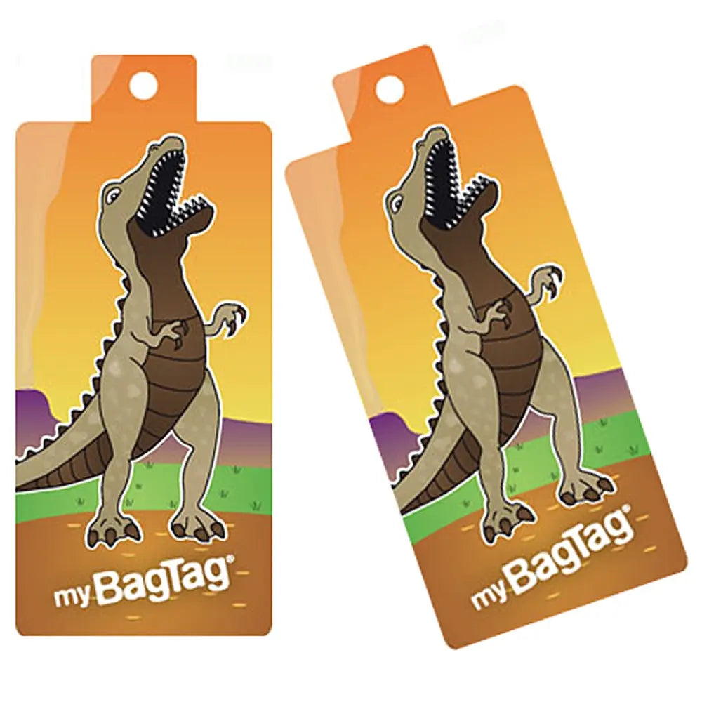 MyBagTag: Luggage Tags : Dinosaur : Twin Pack