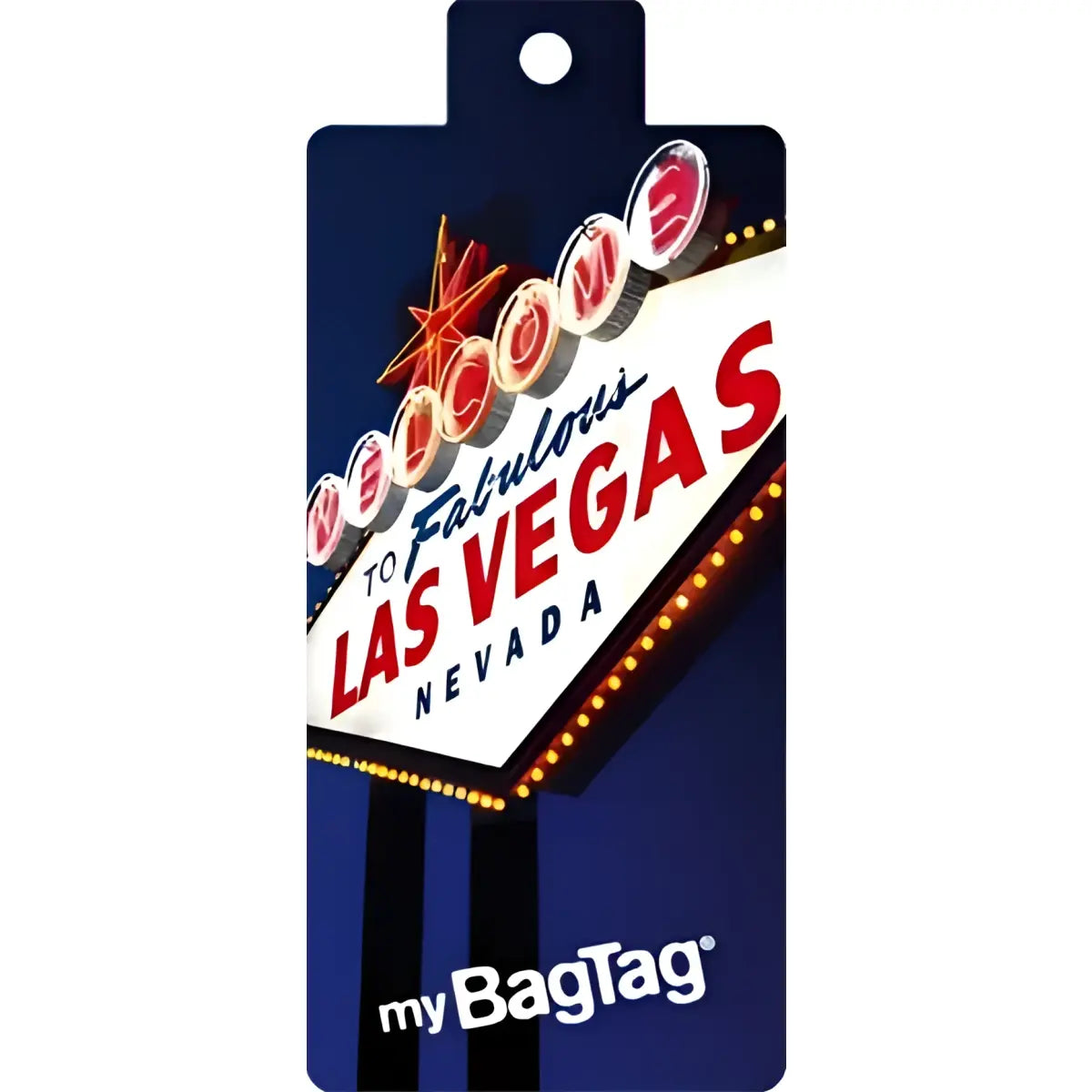 Luggage Tags : Las Vegas Sign : MyBagTag: Twin Pack