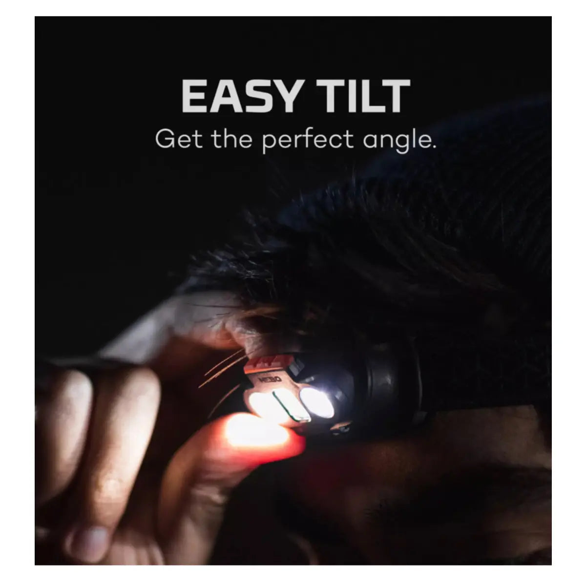 Nebo Einstein 1000 Flex - 1000 Lumen Rechargeable Headlamp