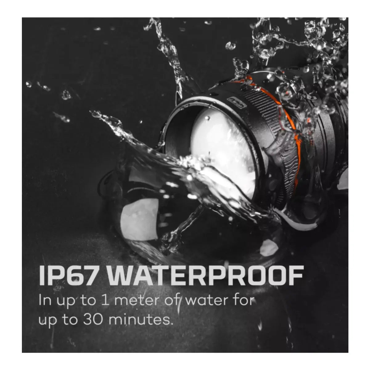 Nebo Newton 1000 Lumen AA Flashlight - Black